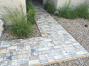 Tile Walkway